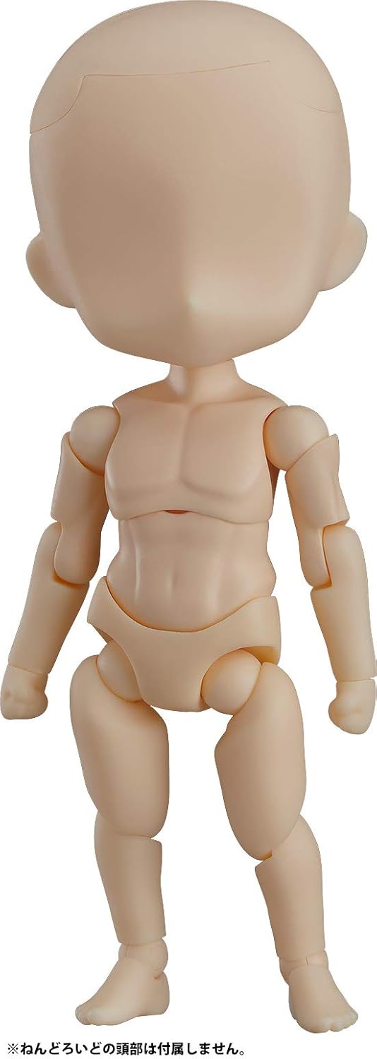 Good Smile Company Nendoroid Doll: Man Archetype (Peach Version) Action Figure, Multicolor