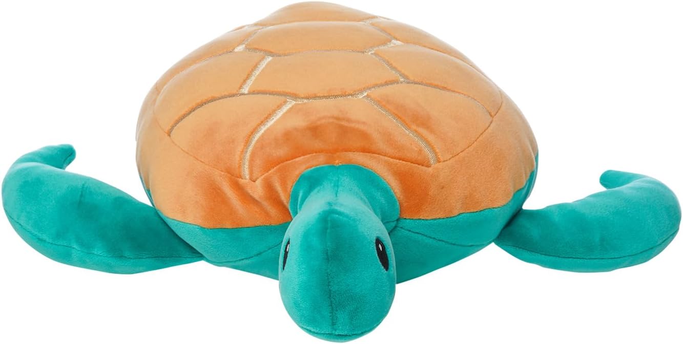 Manhattan Toy Velveteen Salty Sea Turtle Ocean Life Toy Stuffed Animal, 14.5"
