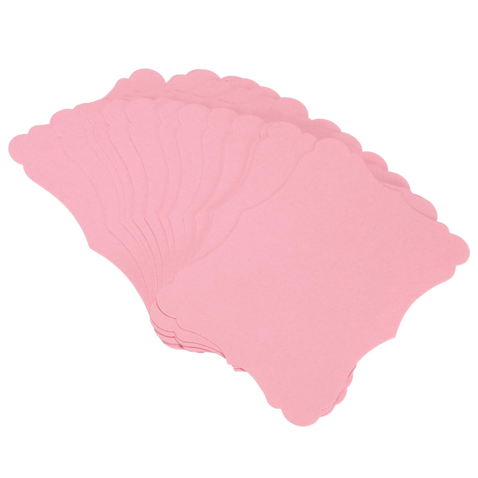 sourcing map 60Pcs Blank Kraft Cards Cardstock, 15 x 10cm Thick Colored Cardstock Paper Pink Index Cards for DIY Gift Greeting Cards Menus Wedding Invitations