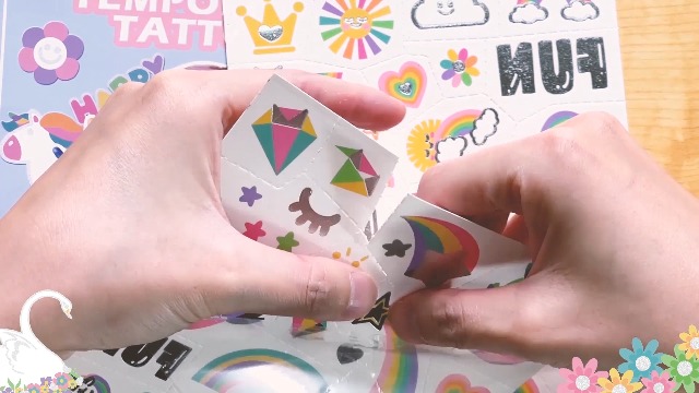 Tatuaggi Temporanei Unicorno Per Bambine - 118 Pezzi Glitterati | Impermeabili E Sicuri - Foto 5