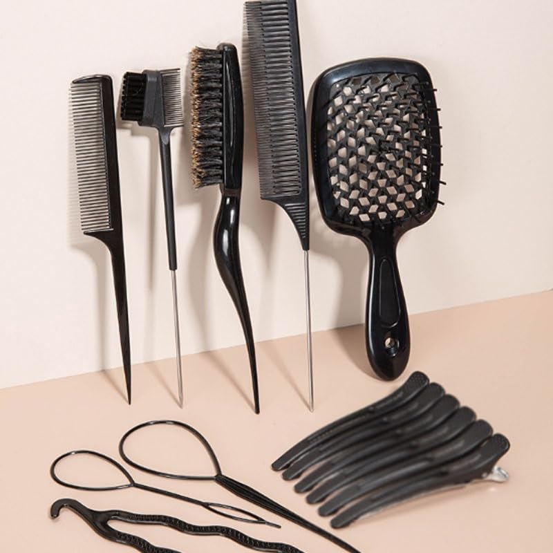 Hair Styling Comb Set Home Care Tools Clip