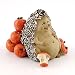 Top Collection Miniature Fairy Garden & Terrarium Hedgehog Food Coma from Eating Apples Statue, Small