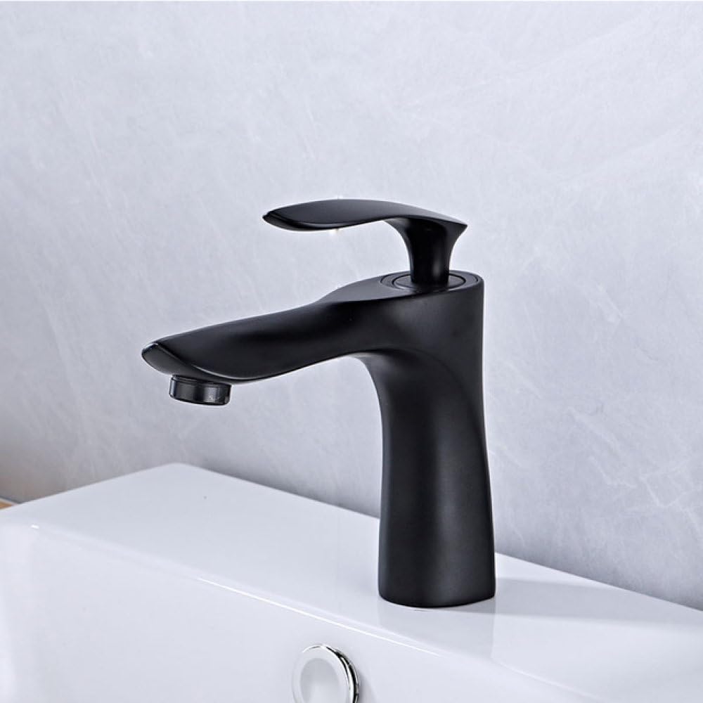 Robinet de lavabo cascade en chrome design élégant pour salle de bain moderne