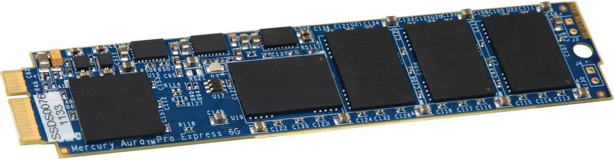 OWC 500GB Aura Pro 6G Solid State Drive for MacBook Air 2010-2011 High Performance Internal Flash Storage 3rd Generation Late 2018 Model OWCS3DAP116G500