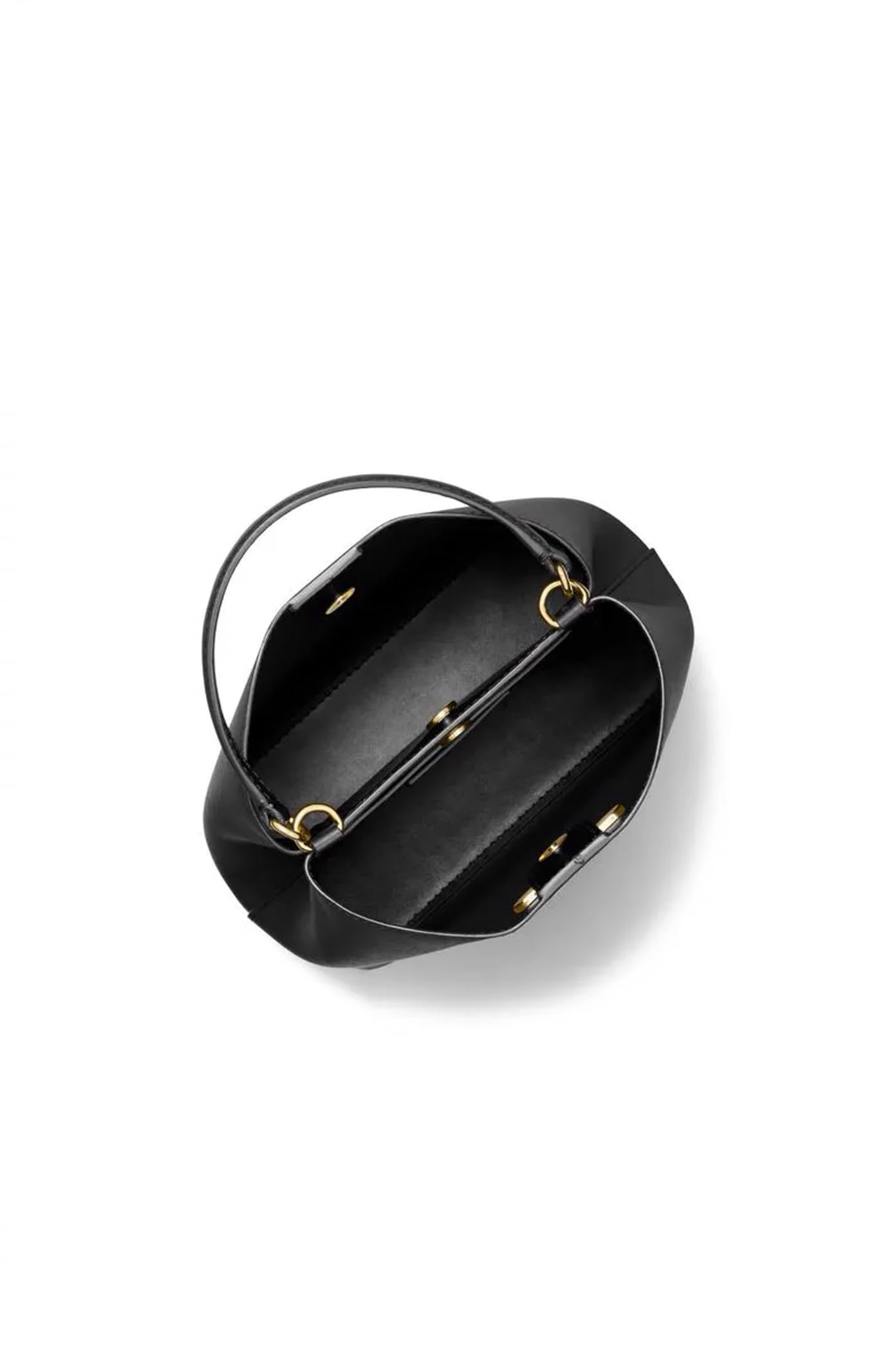 Michael Kors Borsa da donna borsa a tracolla Pratt SM Bucket (Nero)