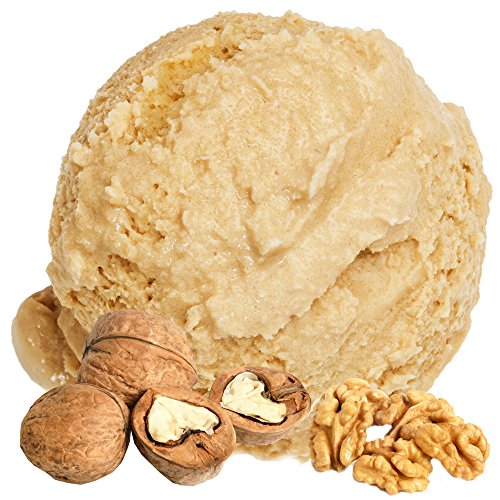 Wallnuss Geschmack 1 Kg Gino Gelati Eispulver Softeispulver für Ihre Eismaschine