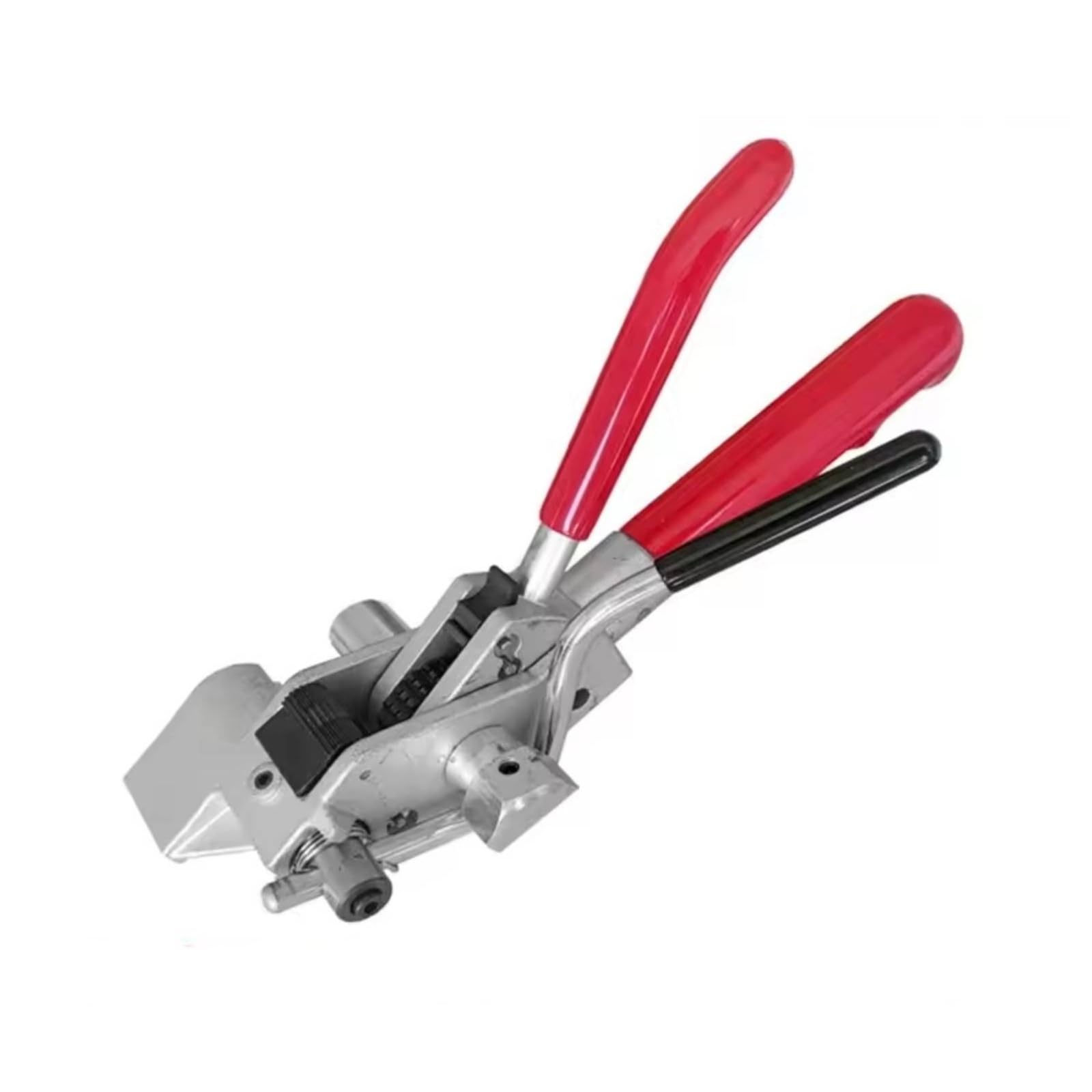 Tirafascette Robusto Tendicavo Antiscivolo Pinza per Insttori, Artigiani, Quadri Elettrici, Officina, Modello A Ingranaggi Rosso, Rosso, Rosso