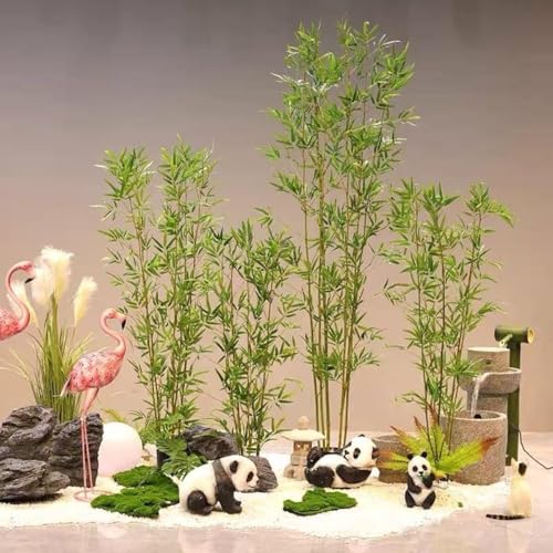 Vilom 天然竹使用 人工竹スクリーン 5サイズ対応 本物の竹を幹に使用した高級人工竹。120cmから250cmまで5段階の高さから選択可能。UV加工で色あせ知らず、屋内外で永続的に美しい緑を楽しめます。七夕飾りから目隠しまで年間を通して活躍する多機能ス