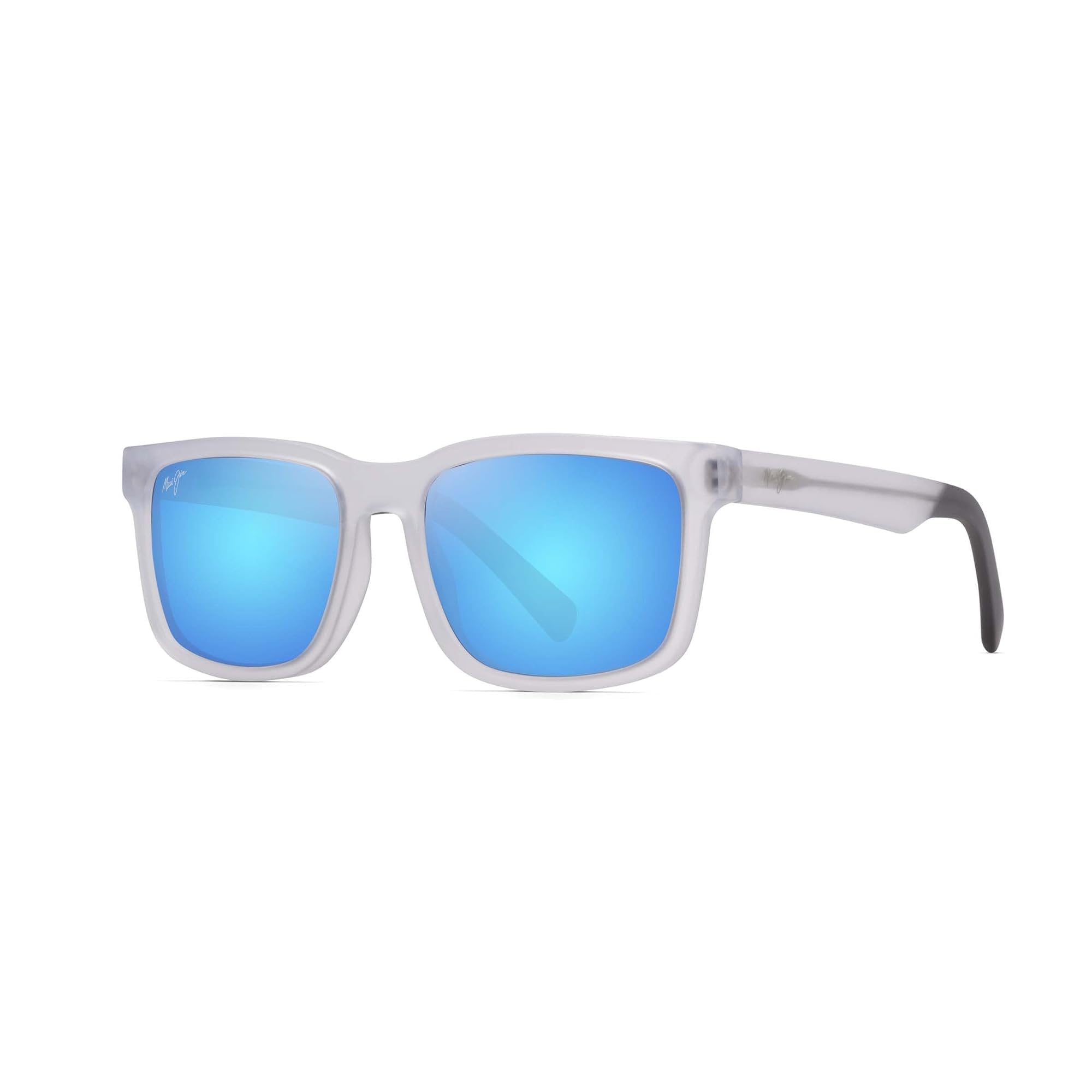 Maui Jim Unisex Stone Shack Sunglasses, Blue Stone Shack Mtt Crys, M