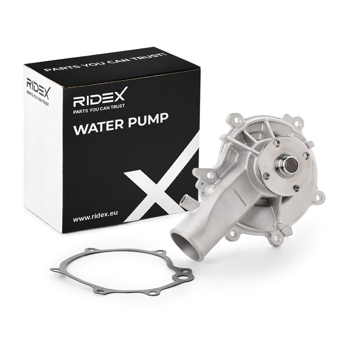 RIDEX 1260W0120 Pompa acqua meccanico con guarnizione con flangia Compatibilità con OPEL Vectra C CC Z02