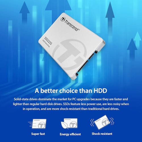 Image of Transcend 2TB 2.5 inch SATA Internal SSD | SATA III 6Gb /s | 3D NAND Flash | up to 560 /500 MB /s | DDR3 DRAM | 3 Yrs Warranty | Fastest Solid State Drive | TS2TSSD225S