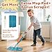 BAYMI Kids Spray Mop - Real Working Toddler Cleaning Toy Set with Water Sprayer & 2 Washable Pads - Montessori Mini Mop & Sweeper - Interactive Learning Toys for Kids Ages 3+