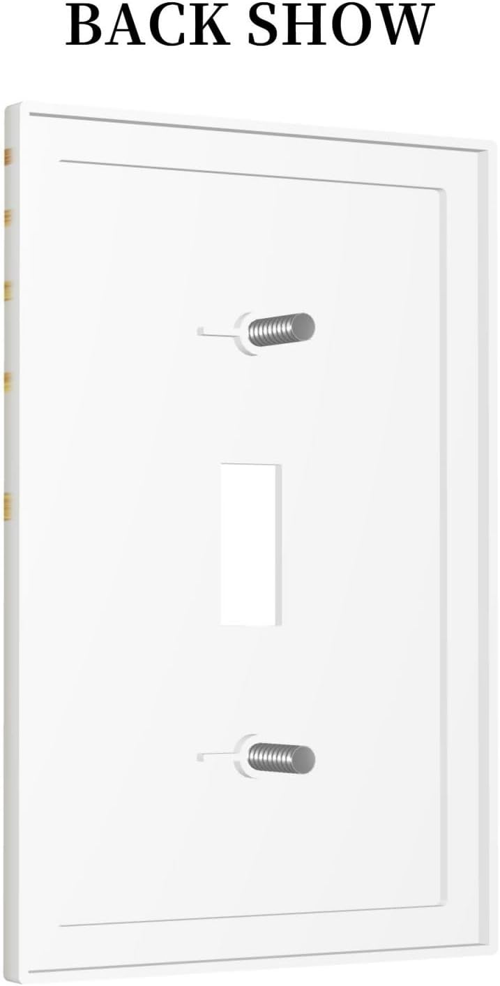 Boho Mid Century Gold Sun Light Switch Covers Decorative Vintage Abstract Arch 1 Gang Single Toggle Wall Plate Switchplate Electrical Faceplate for Bathroom Kitchen Bedroom Decor