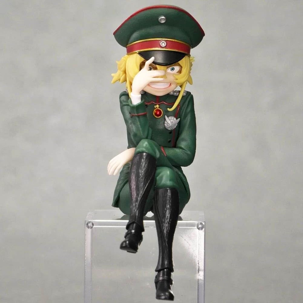 Anime Tanya Von Degurechaff Figura Manga Standing & Sitting Girl