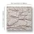 CHICHOME 6-Pack Marble Vinyl Flooring Tiles Cracked Peel and Stick Floor Tile Bathroom Waterproof Flooring 12''x12'' Self Adhesive Removable Stick on Floor Tile Sticky for Bedroom Kitchen Living Room
