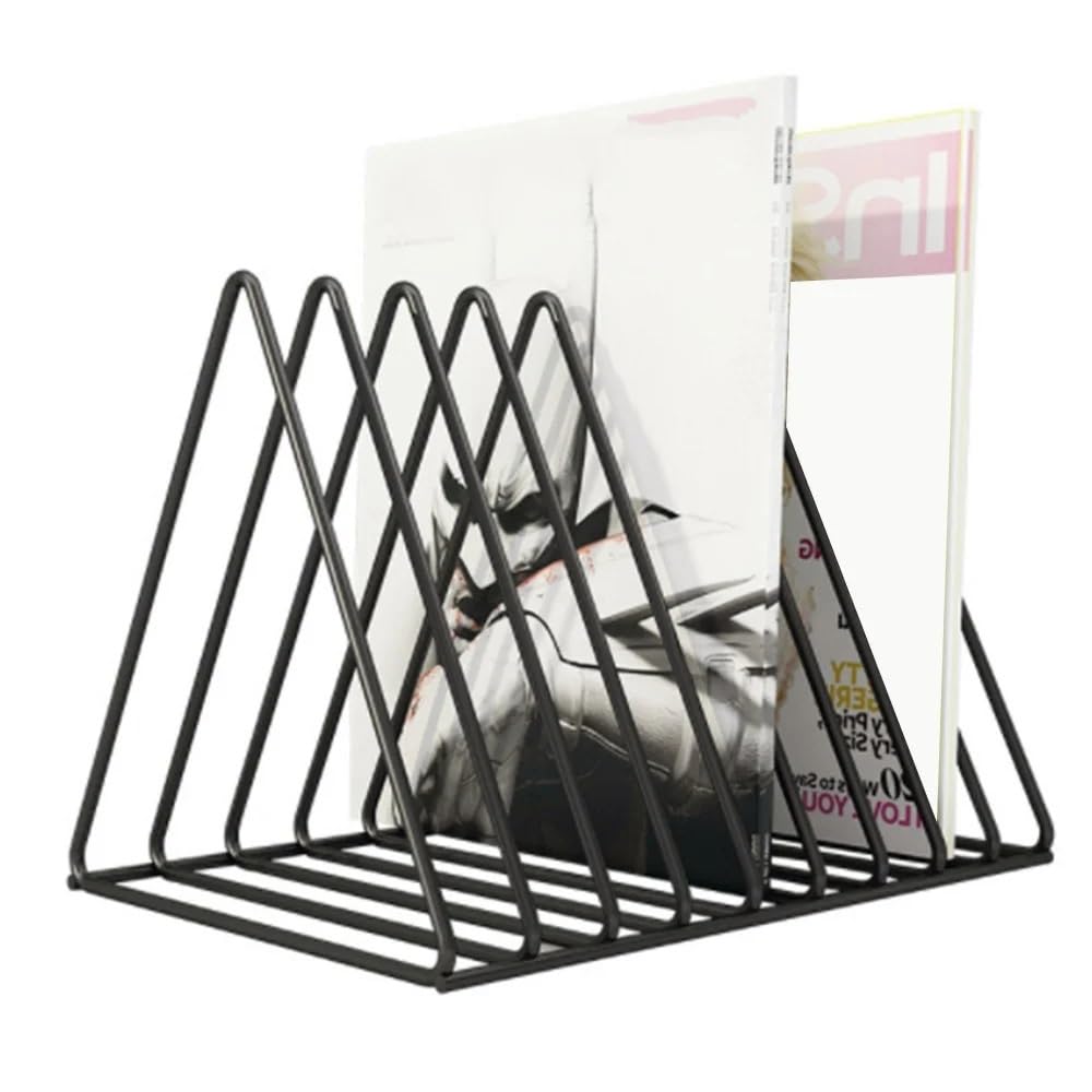 Xumh2024-3 cd storage CD Magazine Storage Rack Album Record Display Rack Multifunctional Vertical Creative Art Collection