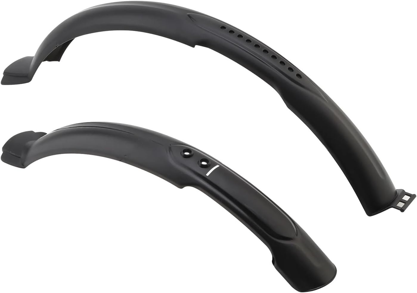Guardabarros MTB 2 Unids/Set Guardabarros De Bicicleta Negro Plegable Ajustable Delantero Trasero Montaña Juego for Bicicletas 26 Pulgadas