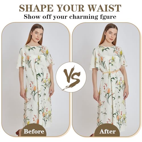 cobee 1 Pc Bow Belts For Women, Skinny Gold Belt Waist Belt, Stretchy Bow Metal Chain Belt Women's Belts For Women Dresses Formal Jeans Shirt3