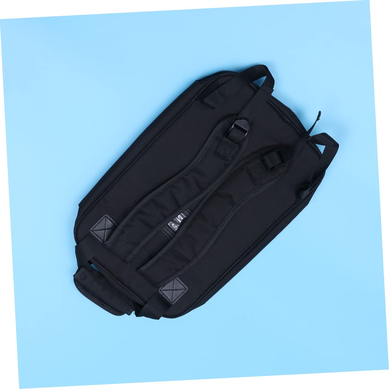 Mochila para Baquetas 1 unidad Negra de Pvc Asas Dobles