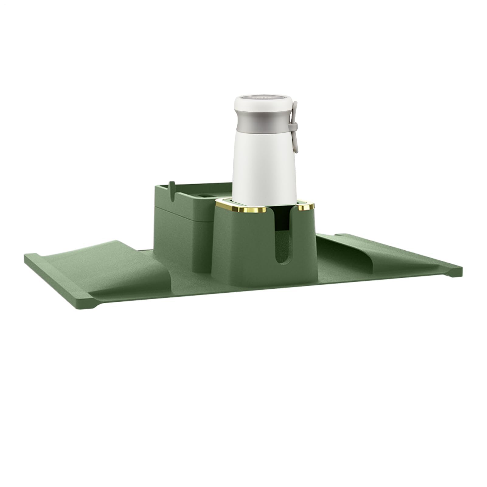 Sofa - Soporte para mando a distancia y bebidas, bolsillo lateral para teléfono, sofá, organizador de almacenamiento, reposabrazos para accesorios de TV y aperitivos