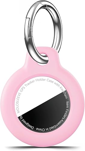 Miniatura 67 de Funda para AirTag con llavero, a prueba de golpes y antiarañazos, accesorios para localizadores GPS, para bolsos y maletas, transparente F5-Clear