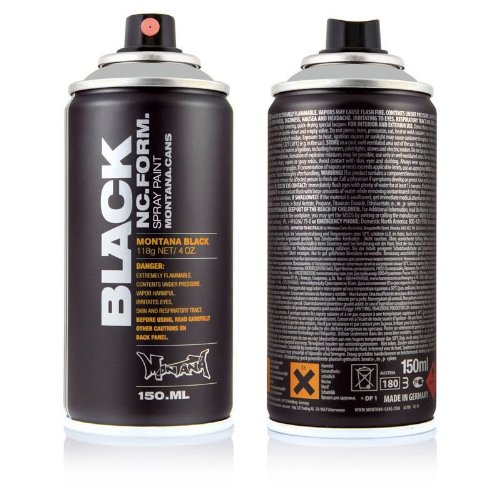 Montana Black 150ml - Outline Silver - SIX Pack Cover