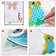 20 Stück Bügelperlen Platten mit Zubehör, Transparente 5mm Steckplatten Bügelperlen Vorlagen Set für Basteln und DIY, fördert Kreativität, Kreatives Geschenkidee für Mädchen und Jungs zum Geburtstag