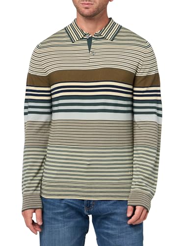 PS Paul Smith Mens Sweater LS Polo Green