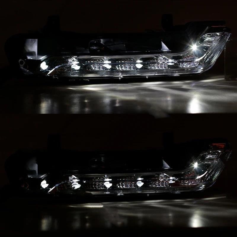 Feux antibrouillard LED étanches avec cadre de grille robuste pour Chevy Impala 2014-2020 - 3