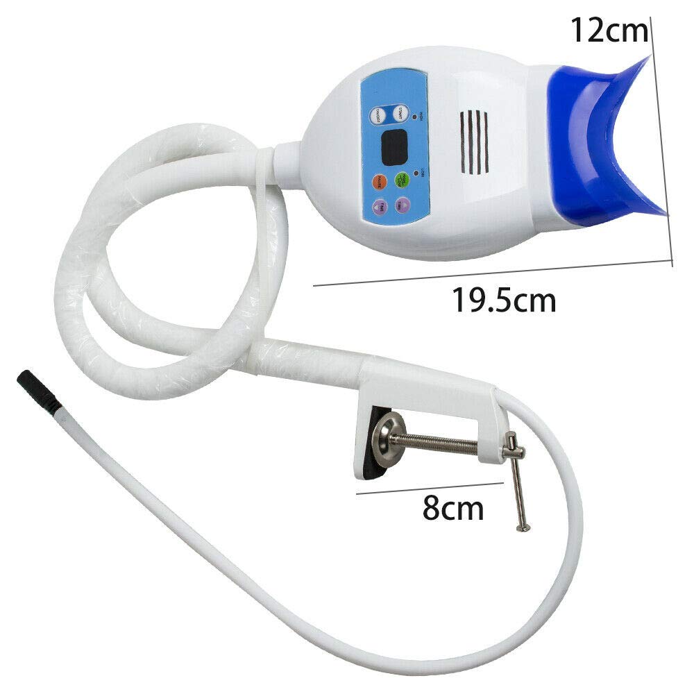NSKI Dental Teeth Whitening Machine Cold LED Light Lamp Bleach Accelerator with 8 LED light Fixing on Desk