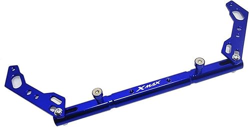 Motocicleta Multifunción Travesaño Barra de equilibrio para Yamaha XMAX 300 X-MAX 250 400 XMAX300 XMAX250 (Color  Azul, Talla  1)