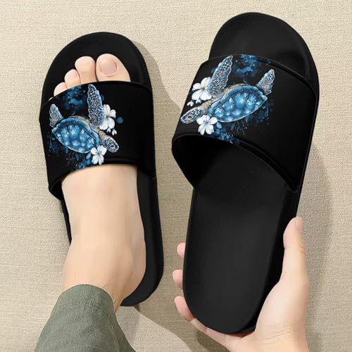 Image of Footwear for Mens Open Toe Athletic Sandals Anti-Slip Sole Slide Sandals Pillow House Flat Shoes Comfortable Slip On Slippers for Indoor & Outdoor