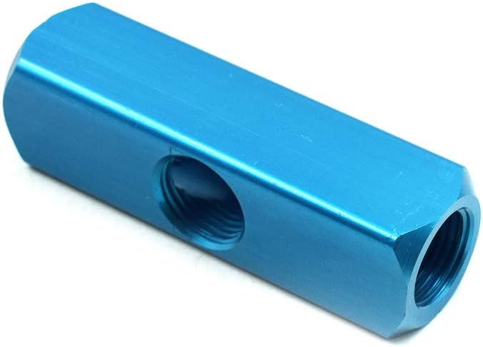1/2" 2 Ways 5 Ports Air Hose Inline Manifold Block Splitter