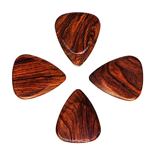 Médiators Thaï sindora lot de 4 plectres de guitare timtf-ths-4 en bois