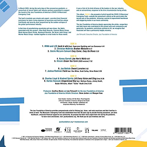 Relief - A Benefit for the Jazz Foundation of America's Musicians' Emergency Fund [Disco de Vinil]