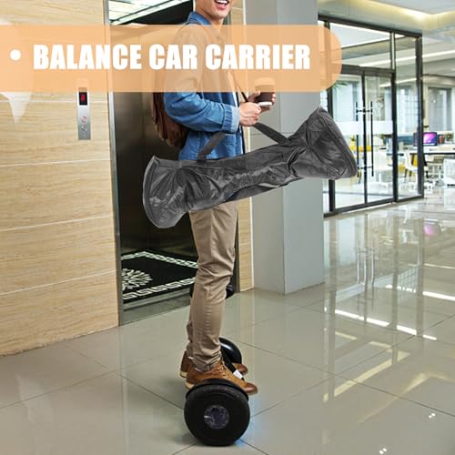Bolsa de mano de nylon para balance car con diseño práctico negro 5