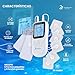 Imagen de | UTENSILIFY® SUPER PACK Electroestimulador Muscular 3 EN 1 PREMIUM | 6 Electrodos Para Tens + 2 Electrodos Fisioterapia | 36 Modos + 20 Niveles de Intensidad | Estimulador Muscular | Tens | EMS|Mass