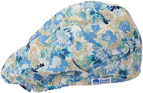 GUOER Hat Bouffant Cap One Size Multi Color (Color06)
