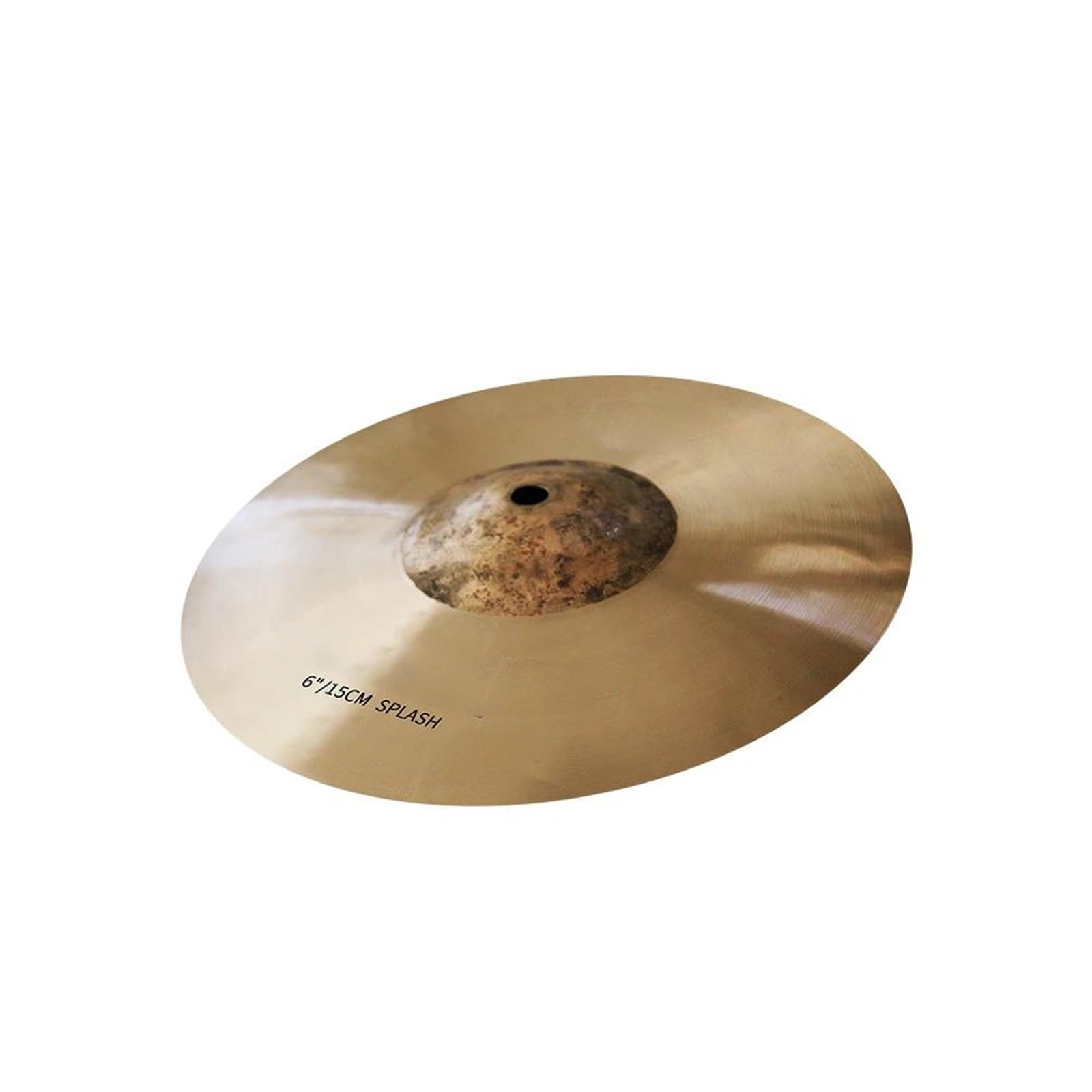 Piatti Per Batteria Piatto da 6" in lega di bronzo Splash piatto martellato a mano per batteria