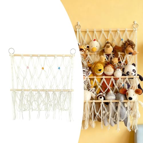 Filet de rangement d'angle pour préserver les doudous de bébé - 5