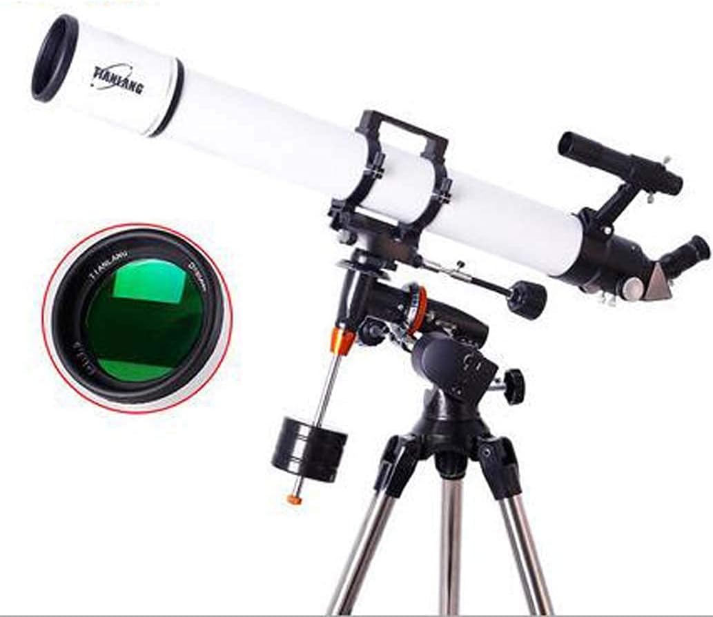 Astronomical Telescope 45° Erect Optical Stellar Telescope with Tripod for 360° Degree Adjustment Reflective Monocular