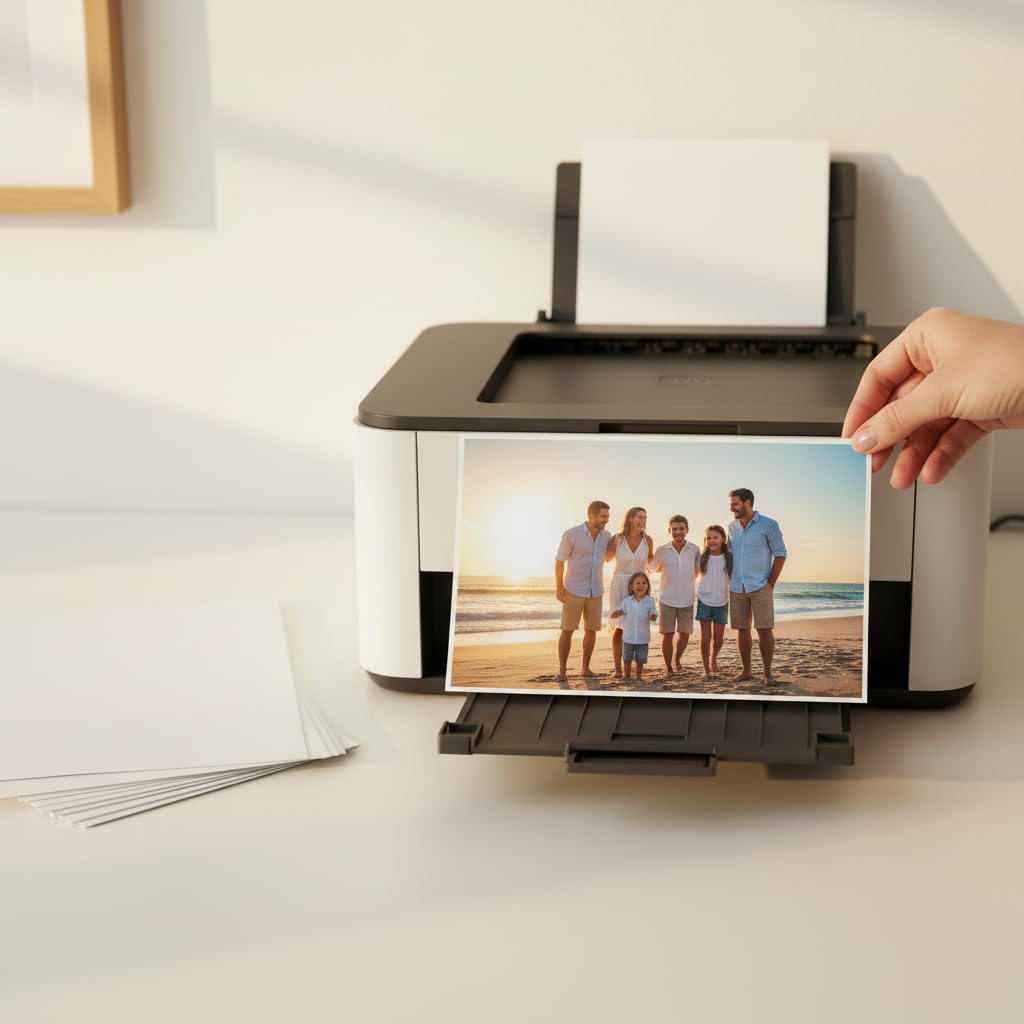 Carta Fotografica - Per Inkjet - A4 - 180 Gr - 50 Fogli - Effetto - Foto 10