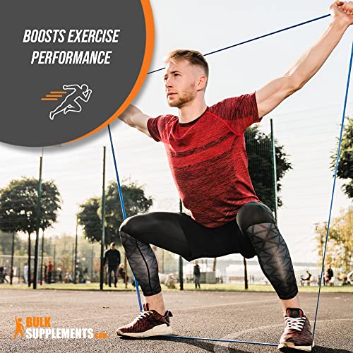 Bulksupplements.com Caffeine Capsules, 120 Count & Creatine Monohydrate Powder (Micronized), 1Kg Bundle - Gluten Free, Soy Free, No Fillers #TOP7