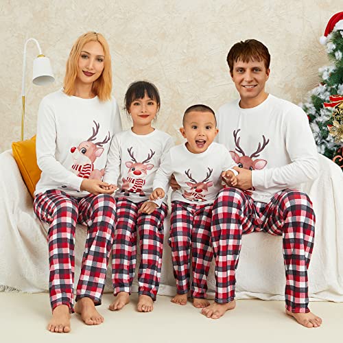 One opening Family Christmas Pajamas Matching Christmas PJs Family Xmas Holidays Family Sleepwear Nightwear for Family4