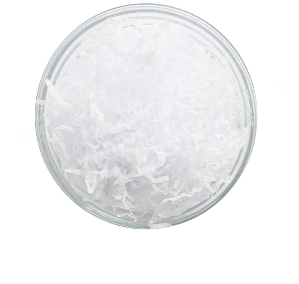 White Luxury Extra Soft Shredded Tissue Paper Hamper/Gift Packaging Filler - Acid Free (100 Grams)