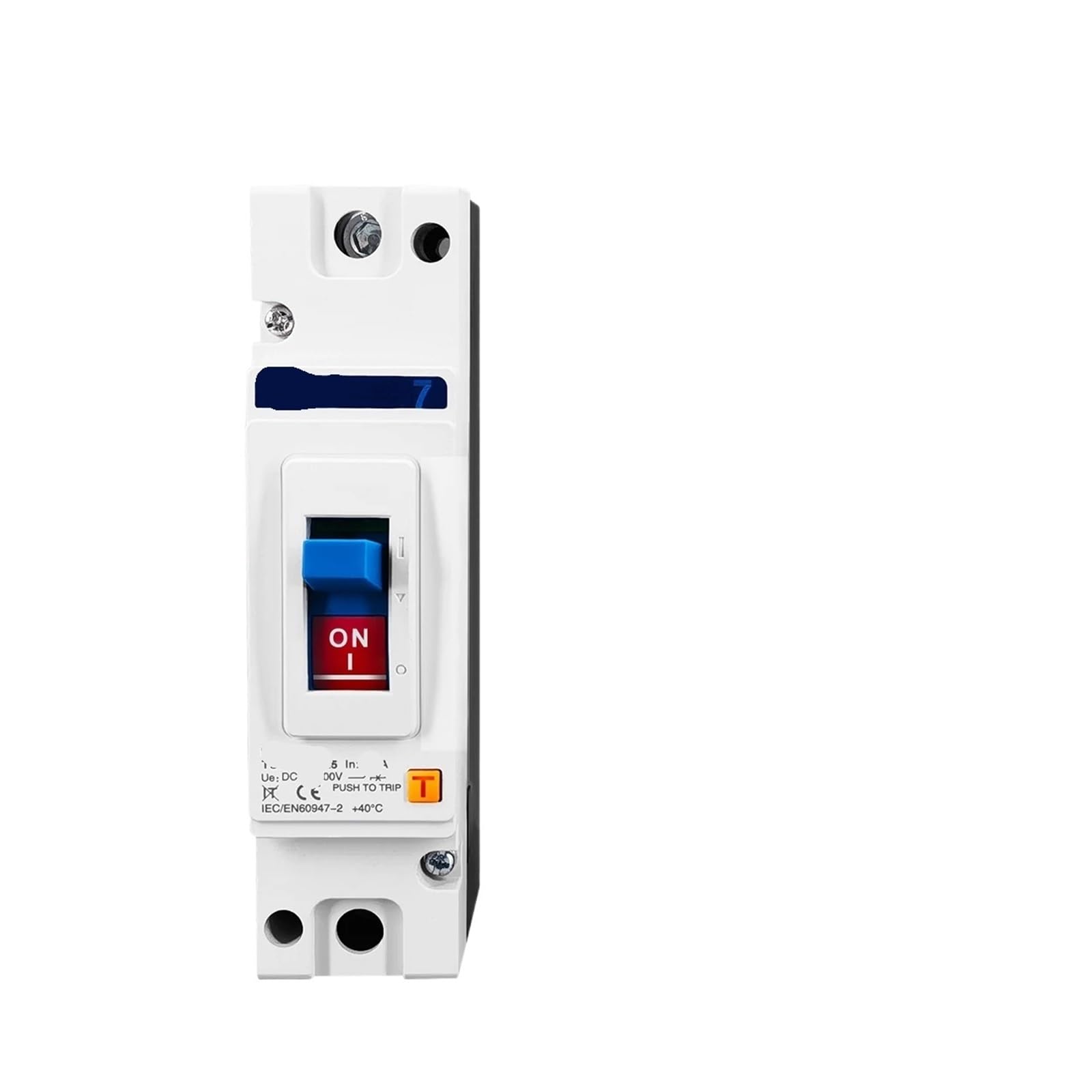 Disjoncteur boîtier moulé 500V CC 125A courbe B protège vos équipements contre les courts-circuits