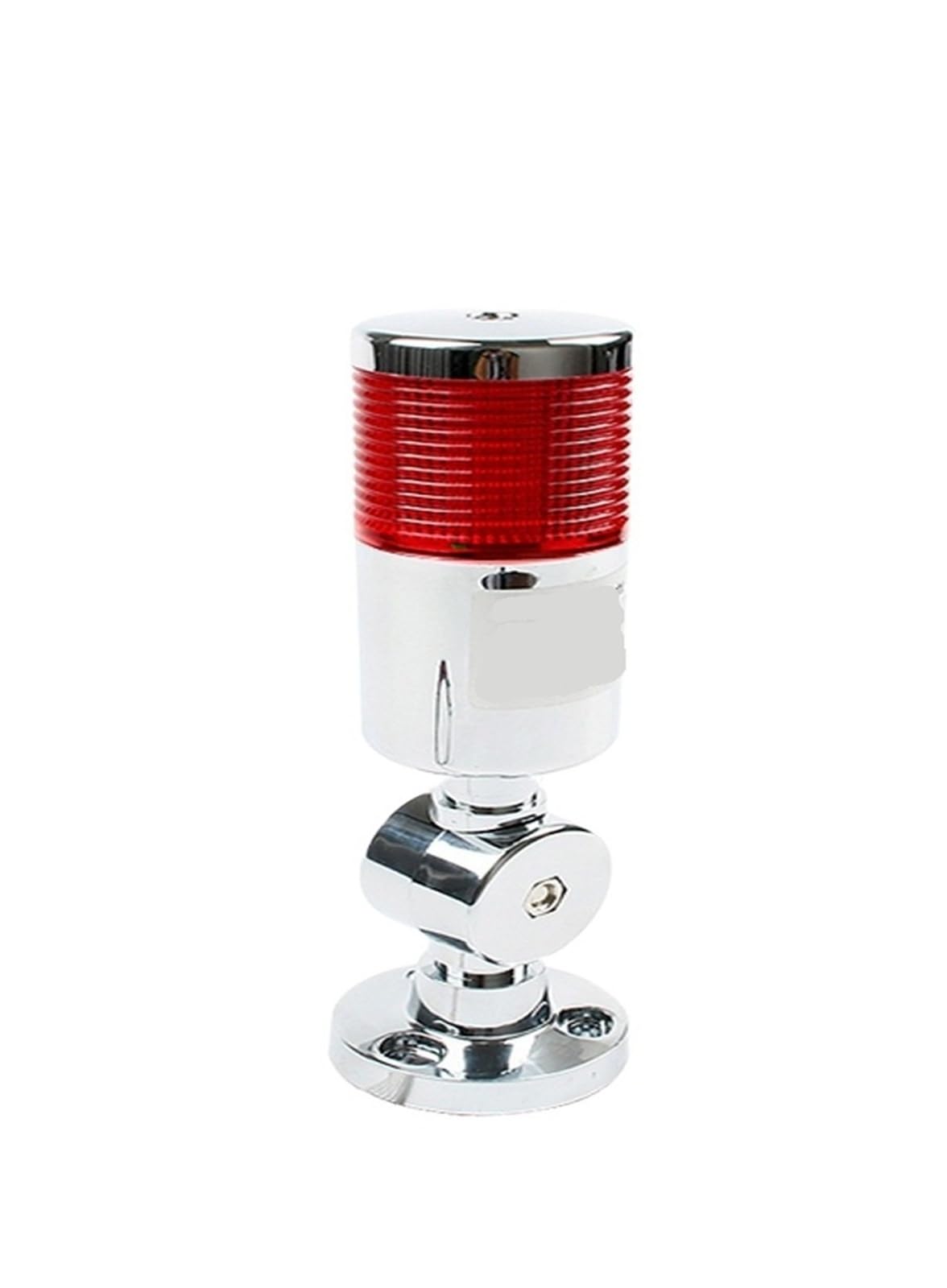 12V 24V Stack Lamp Red Green Industrial Tower Signal Light Sliver Indicator Light Always Light Common-Anode(1 DC12V-24V Sound)