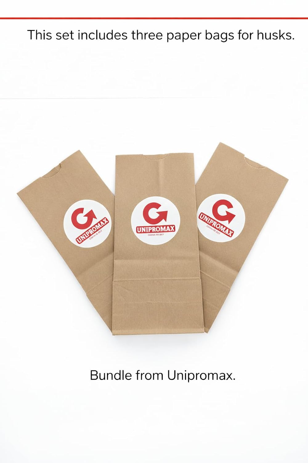Roasted Sunflower Seeds Babkinu 500g Bundle of 8 Packages + 3 Unipromax Paper Bags for husks in a Box From Unipromax