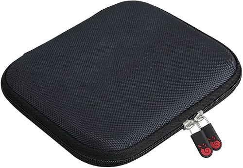 Vista 23 de Hermitshell Funda de viaje rígida para SanDisk 500 GB / 250 GB / 1 TB / 2 TB Extreme Portable SSD (negro + Monterey, funda para 3 discos duros)