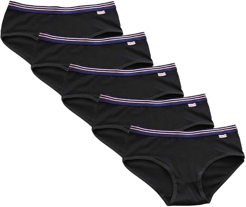 Amazon.co.uk Girls Underwear Black / Underwear / Girls Clothing